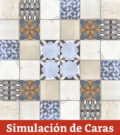 Cerámica Piso Quadrat HD 8Caras 45x45(2,05) - Imagen 2