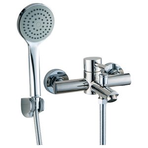 Monomando Tina/Ducha Stal Cromo