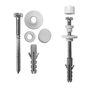 Set Anclaje Taza WC/Piso