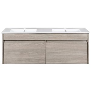 Mueble Siri Box Olmo Aserrado DS29 2Cajones 120x45x46cm