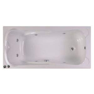 Hidromasaje Alondra 170x70 Blanca Der.