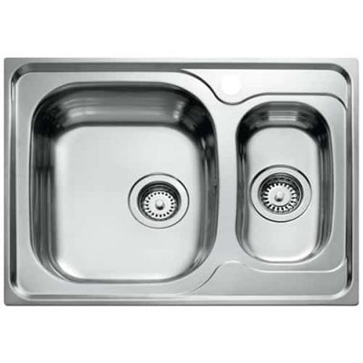 Lavaplato Empotrable Universo 650x500 1½C Inox Teka DP