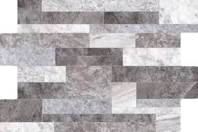 Cerámica Muro Fachaleta Dent Hamburgo Gris 6Caras 30x45(1,51) - Imagen 4