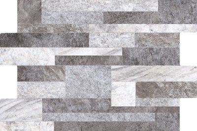 Cerámica Muro Fachaleta Dent Hamburgo Gris 6Caras 30x45(1,51) - Imagen 7