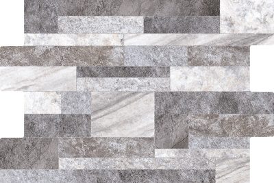 Cerámica Muro Fachaleta Dent Hamburgo Gris 6Caras 30x45(1,51) - Imagen 8