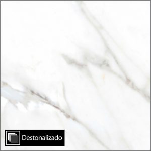 Cerámica Piso Venice Bianco Destonalizado 61x61(1