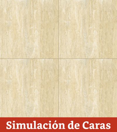 Cerámica Piso Travertino Soft Deston. Rectificado 60x60(1,44) - Imagen 3