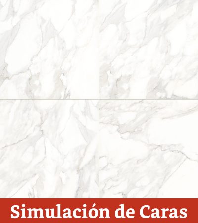 Cerámica Piso Calacata Beige 4Caras 60,5x60,5(2,58) - Imagen 6
