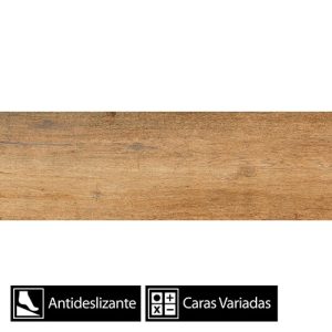 Cerámica Piso Trinity Wood (Caras Variadas) Antides. 20x61(1