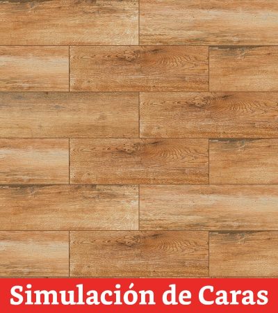 Cerámica Piso Trinity Wood (Caras Variadas) Antides. 20x61(1,61) - Imagen 6