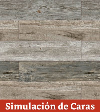 Porcelanato Madera Vintage 14Caras 22,5x90(1,215) - Imagen 7