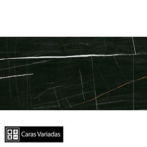 Porcelanato Sahara Noir Pulido 14Caras Rectificado 60x120(1