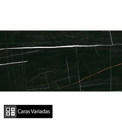 Porcelanato Sahara Noir Pulido 14Caras Rectificado 60x120(1
