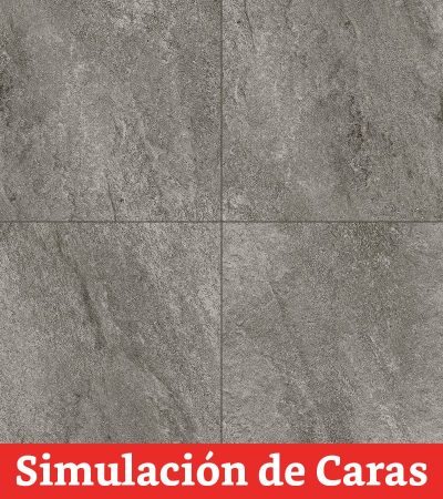 Porcelanato Cave Silver 5Caras Antideslizante Rect. 60x60(1,8) - Imagen 7