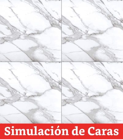 Porcelanato Villarica Pulido 4Caras Rectificado 60x60(1,8) - Imagen 4