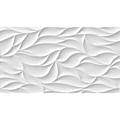 Cerámica Muro Blanco Campestre Texturado 33x60(2,43)
