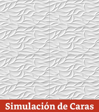 Cerámica Muro Blanco Campestre Texturado 33x60(2,43) - Imagen 3