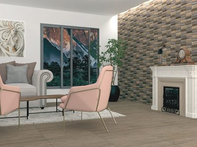 Cerámica Muro Fachaleta Infinity Wood 4Caras 34x58(1,52) - Imagen 6