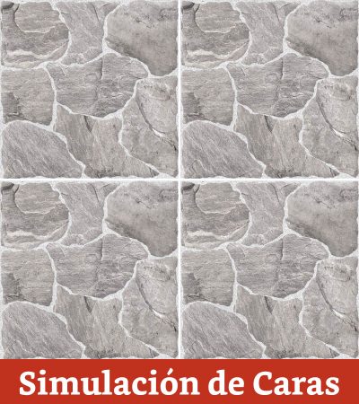Cerámica Piso Piedra Gris GR44831 44x44(2,5) - Imagen 4