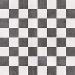 Cerámica Piso Cuadros Negro HD 36x36(1