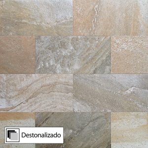 Cerámica Piso Stone Mix 56099 Destonalizado 56x56(2