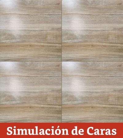 Cerámica Piso Pino Oscuro Destonalizado 56x56(2,17) - Imagen 3
