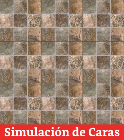 Cerámica Piso Pórfido Verde Destonalizado 35x35(2,2) - Imagen 3