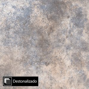 Cerámica Piso Cotto Azul Destonalizado 35x35(2