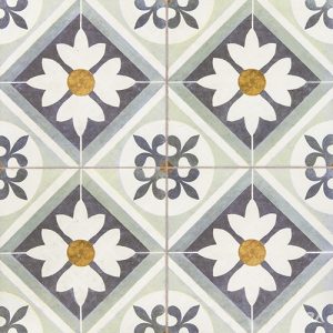 Cerámica Piso Flower Blue HD 45x45(2