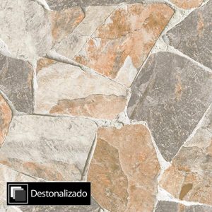 Cerámica Piso Arusha Arena HD Destonalizado 45x45(2