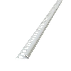 Esquinero Aluminio Cromo Mate 5383 2500x10x10mm