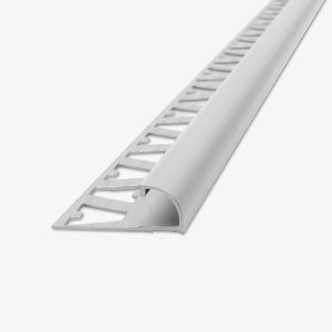 Esquinero Aluminio Cromo Mate 5978 2500x12x12mm