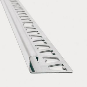 Terminal Cuadrado Acero Inox. Brillo 1812 2500x12x12mm