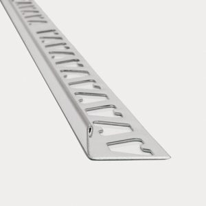 Terminal L Acero Inox. Cromo Brillo 1450 2500x10x2mm