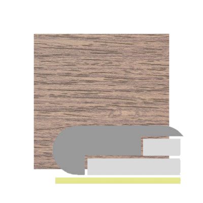 Nariz de Grada Gris Ceniza 2400x48x18mm