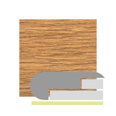 Nariz de Grada Roble 2400x48x18mm