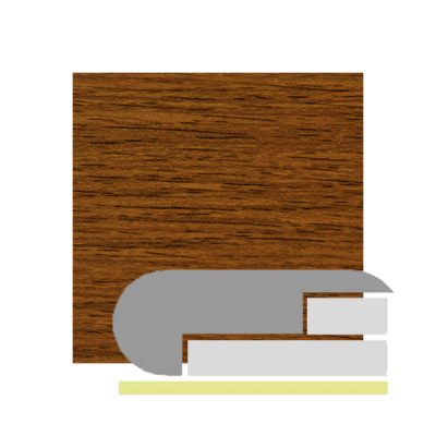 Nariz de Grada Walnut 2400x48x48mm