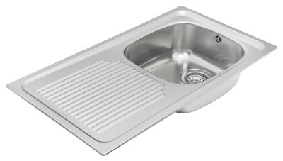 Lavaplatos Empotrable 800x440 1Cubeta 1Escurridor (R) Inox Teka - Imagen 5