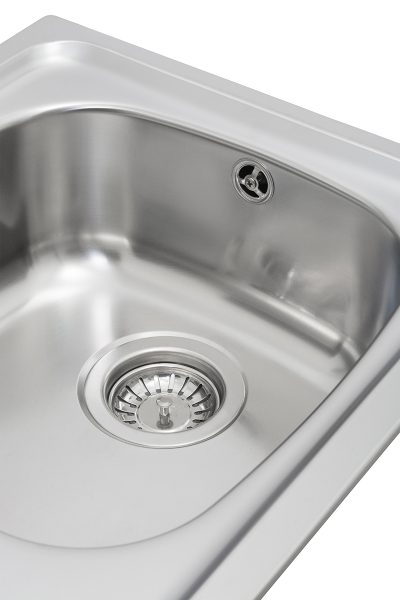 Lavaplatos Empotrable 800x440 1Cubeta 1Escurridor (R) Inox Teka - Imagen 2