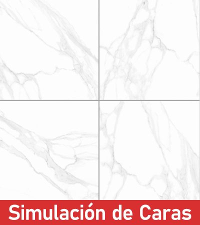 Gres Porcelánico Heritage Carrara Pulido 6Caras Rectificado 60x60(1,44) - Imagen 2