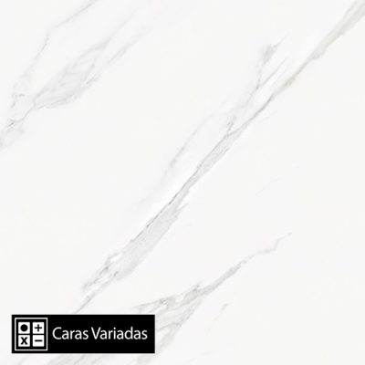 Gres Porcelánico Statuario Carrara Pulido 6Caras Rectificado 60x60(1,44)