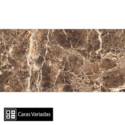 Porcelanato Emperador Brown Pulido 4Caras Rectificado 60x120(1,44)
