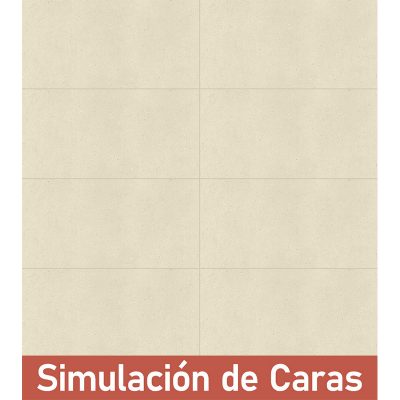 Porcelanato Minarva Beige 4Caras Rectificado 60x120(1,44)