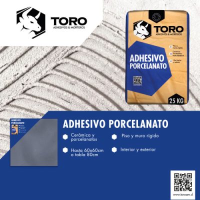 Adhesivo Porcelanato DA Saco 25 Kilos Toro A&M - Imagen 2