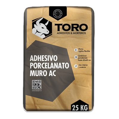 Adhesivo Porcelanato Muro AC Blanco Saco 25 Kilos  Toro A&M