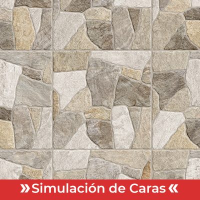 Cerámica Piso Drito Cinza AD 4Caras 57x57(2,59) - Imagen 6