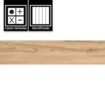 Cerámica Piso Arau RX25039A 24Caras Rect. 25x110(1,92)