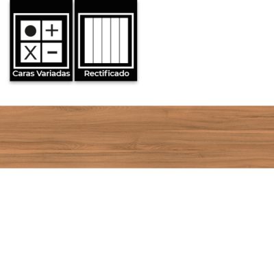 Cerámica Piso Malaga RX25038A 8 Caras Rect. 25x110(1,92)