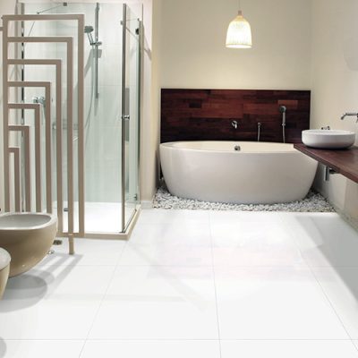 Cerámica Piso Blanco Brillo 600779 Rect.60x60(2,5)