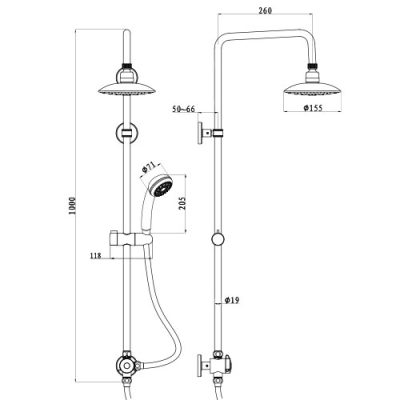 Set Columna Ducha Basic - Imagen 5